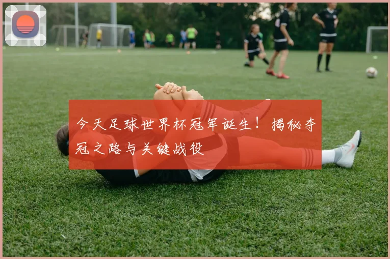 今天足球世界杯冠军诞生！揭秘夺冠之路与关键战役